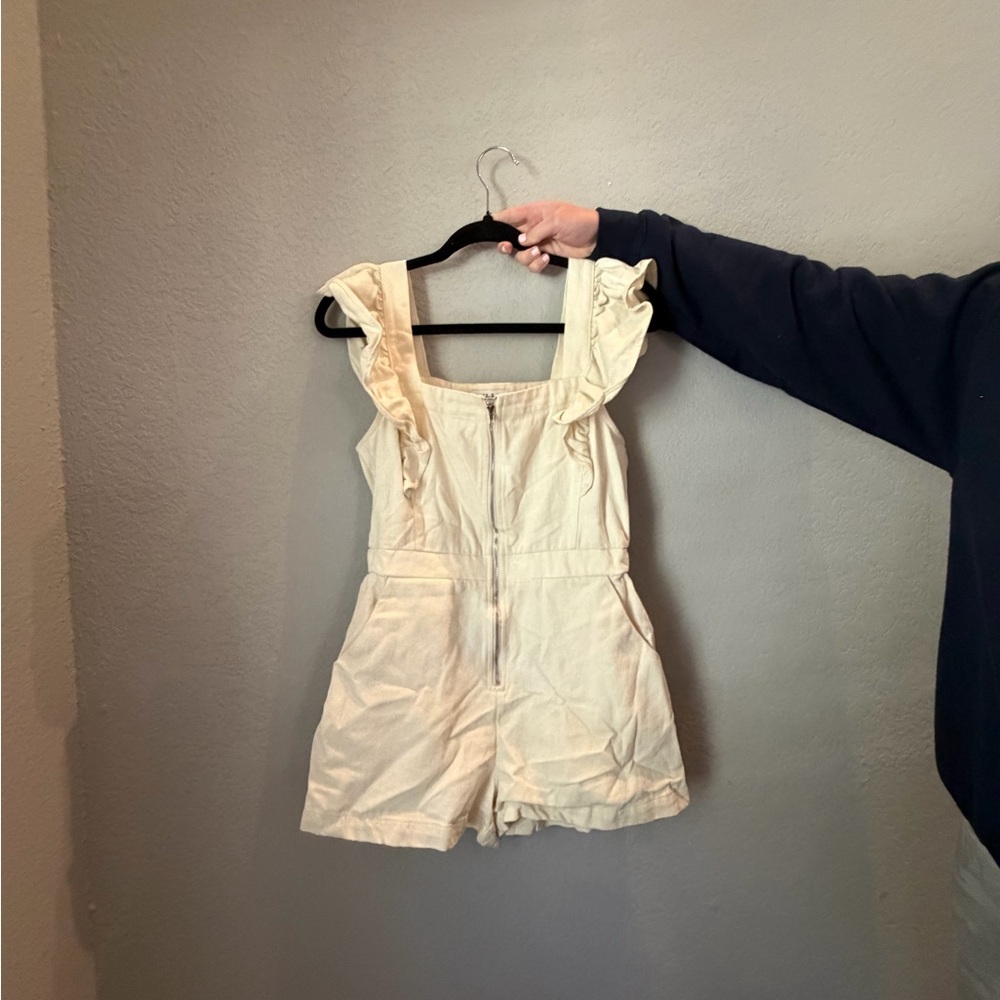 Gilli Cream Casual Romper